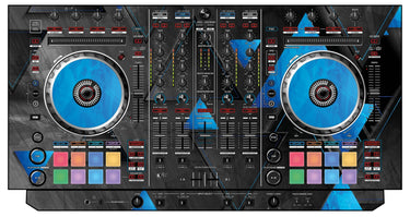 Pioneer DJ DDJ SX Skin Metallic Bermuda Blue